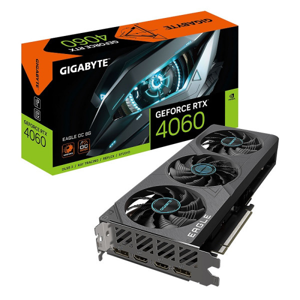 2024 USED Gigabyte Eagle OC GeForce RTX 4060 8GB GDDR6