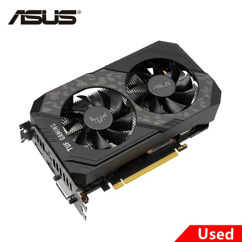 2024 Used Asus TUF GTX 1660 Ti 6GB GDDR6 GeForce 192bit
