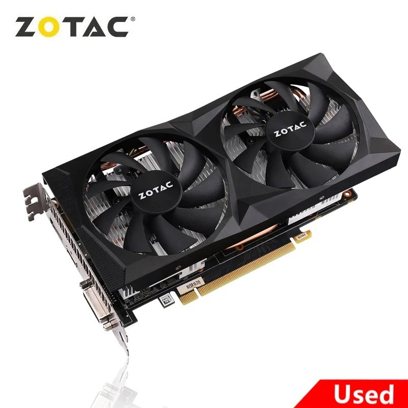 2024 Used ZOTAC GTX 1660 6GB GDDR5 192bit GPU