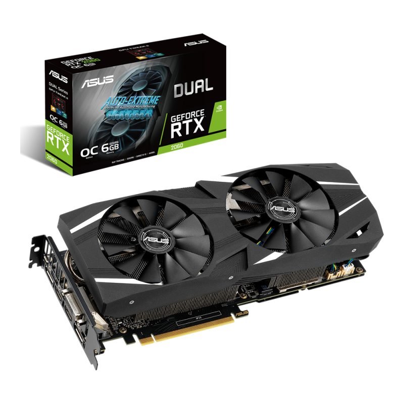2024 USED ASUS RTX 2060 6GB GDDR6 192bit Video Cards GPU Graphic Card 100% Perfect testing